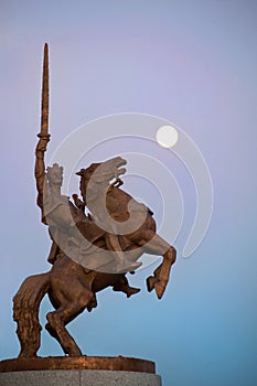 Statue of king Svatopluk