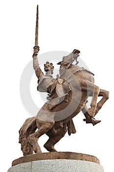 Statue of king Svatopluk