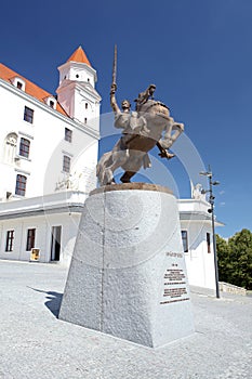 Statue of king Svatopluk