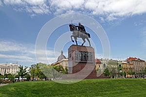 Statue of king Tomislav in Zagreb
