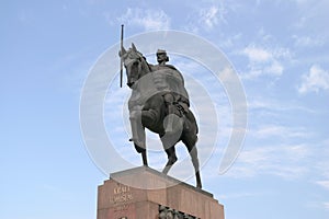 Statue of king Tomislav in Zagreb