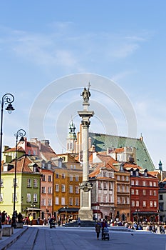 Statue of King Zygmunt III Waza at Castle Square