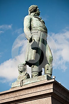 The statue of Kleber in Strasbourg