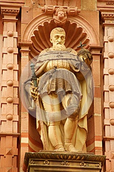 Statue of Knight of Heidelberg Castle