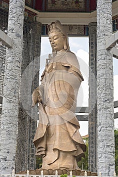 The statue of the Kuan Yin at The Kek Lok Si Temple