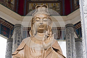 The statue of the Kuan Yin at The Kek Lok Si Temple