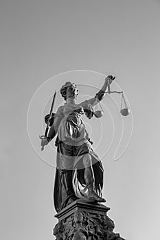 Statue of Lady justice