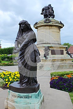 The statue of Lady Macbeth