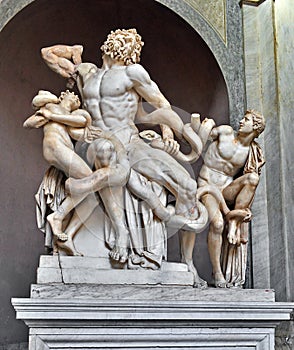 Statue of Laocoon and his Sons, Vatican Museum