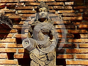 Statue of legendary characters were created to respect and cultural expressions of Thailand