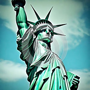 Statue of Liberty - ai generated image