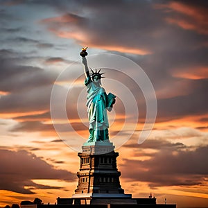 Statue of Liberty - ai generated image