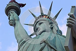 The Statue of Liberty is a colossal copper statue designed by Auguste Bartholdi a French sculptor was built by Gustave Eiffel