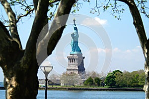 Statue of Liberty from Battery Park, New York