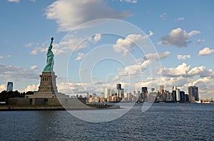 Statue of liberty closeup