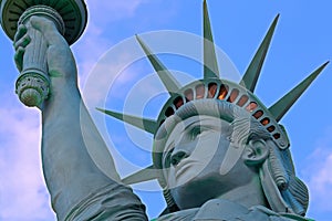 The Statue of Liberty is a colossal copper statue designed by Auguste Bartholdi