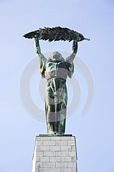 Statue of Liberty Gellert hill Budapest - Hungary