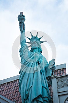 Statue of liberty at global village dubai