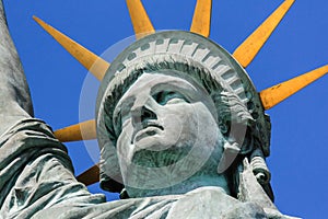 Statue of Liberty head photo