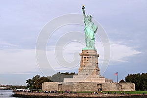 Statue of liberty Island photo