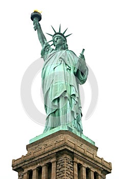 Statue of Liberty Isolated photo