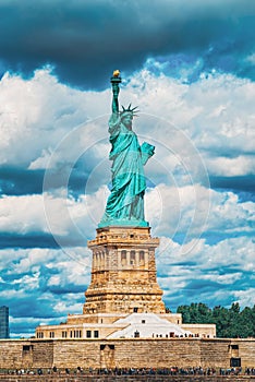 Statue of Liberty Liberty Enlightening the world near New York