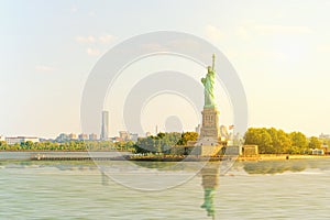 Statue of Liberty Liberty Enlightening the world near New York