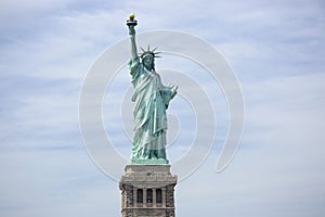 Statue of Liberty on Liberty Island in New York Harbor, in Manhattan, NY