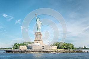 The Statue of Liberty in New York City