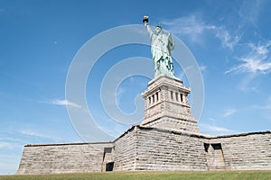 The Statue of Liberty in New York City