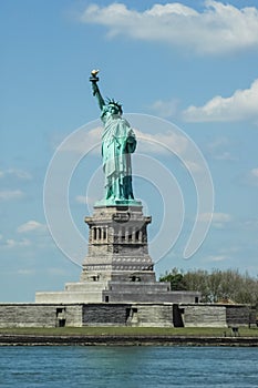 The Statue of Liberty in New York City, America