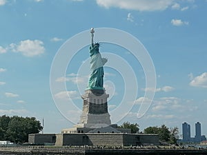 Statue of Liberty at New York Harbour, USA