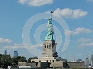 Statue of Liberty at New York Harbour, USA