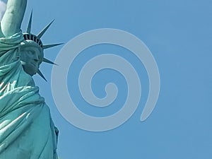 Statue of Liberty at New York Harbour, USA