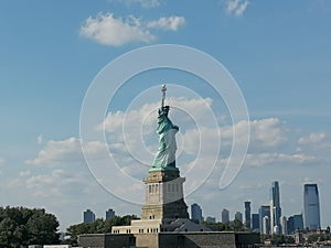 Statue of Liberty at New York Harbour, USA