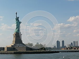 Statue of Liberty at New York Harbour, USA