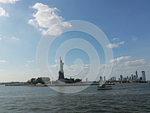 Statue of Liberty at New York Harbour, USA
