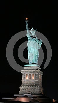 Statue of Liberty at Night