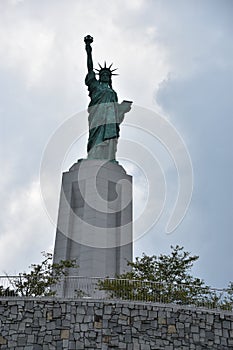 Statue of Liberty replica at Liberty Park in Vestavia Hills in Alabama