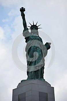 Statue of Liberty replica at Liberty Park in Vestavia Hills in Alabama