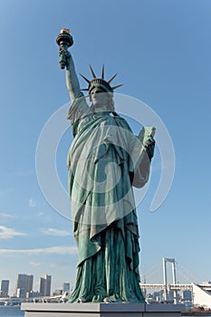 Statue of Liberty in Tokyo, Japan