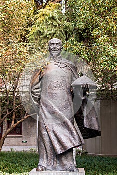 Statue of Lin Zexu, a Chinese scholar-official of the Qing dynasty best known for his role in forceful opposition to the opium