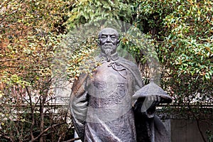 Statue of Lin Zexu, a Chinese scholar-official of the Qing dynasty best known for his role in forceful opposition to the opium