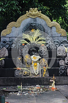 Statue of Local Hindu Diety or Kul Deva, worshipped in South India. Naga-Panchami. Kul Devata. Local God. South Indian Temple.