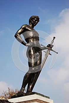 Statue in London photo