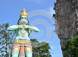 Statue of Lord Hanuman at Batu Caves