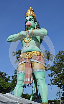 Statue of Lord Hanuman at Batu Caves