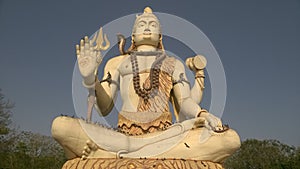 Statue of Lord Shiva at Nageshwar