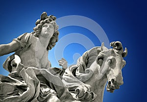 Statue of Louis XIV photo