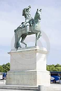 Statue of Louis XIV.